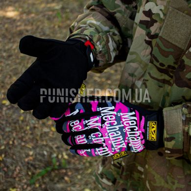 Mechanix Women's Original Pink Gloves, Pink, Large