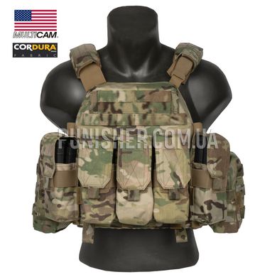 WAS Warrior DCS M4 Armour Carrier, Multicam, Large, Plate Carrier