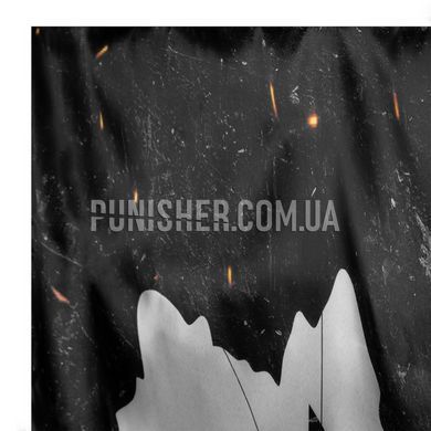 Rainshouse Greater Ukraine flag, Black