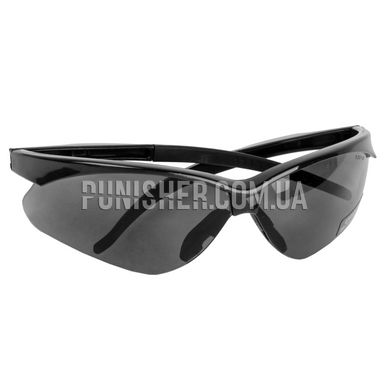 Стрелковые очки Walker's Crosshair Sport Glasses с дымчатой линзой, Черный, Дымчатый, Очки