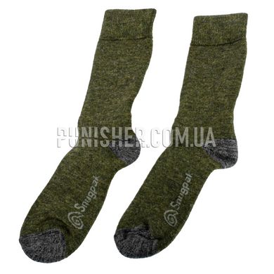Snugpak Merino Military Sock, Olive, 6-9 UK (39-43 UA), Winter