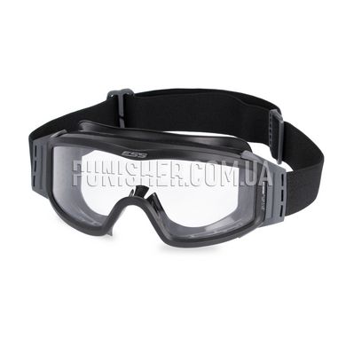 ESS Profile NVG Response Int Goggles with Clear Lens, Black, Transparent, Mask