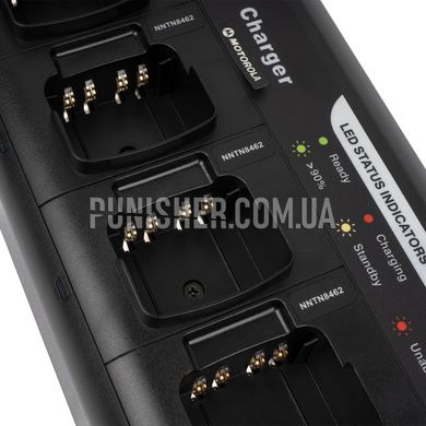 ACM PMLN6622A Charger for Six Motorola Radios, Black