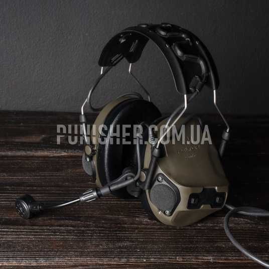Активная гарнитура 3M Peltor ComTac VIII J11 PELTOR Olive купить с