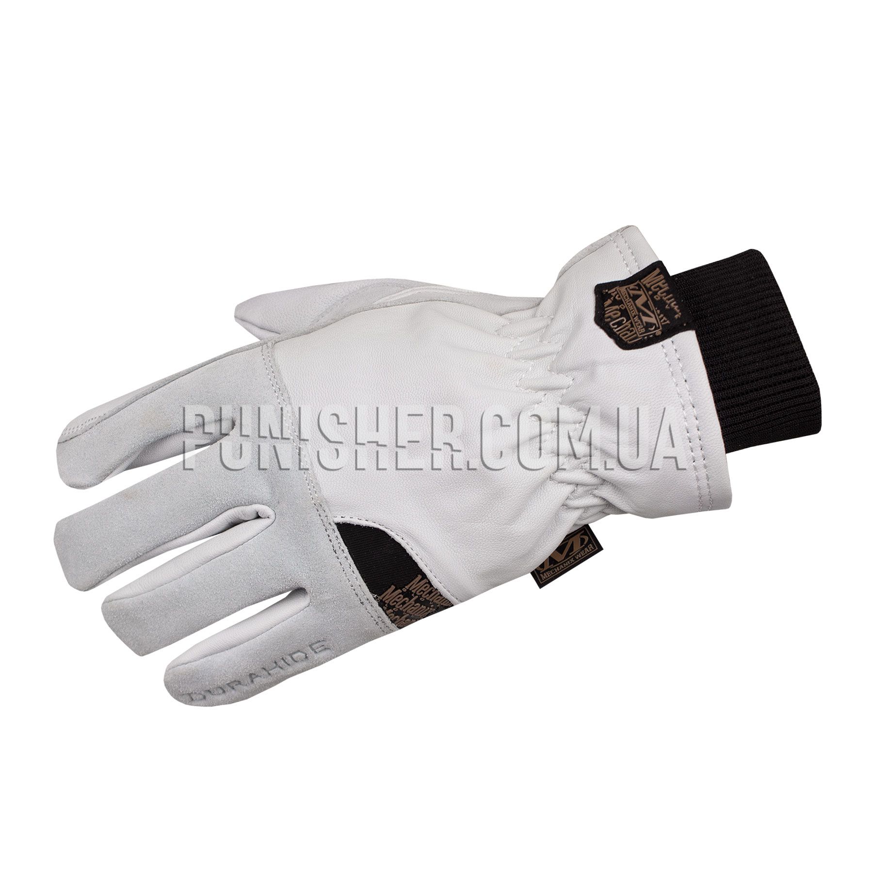 white warm gloves