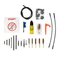 Otis Deluxe Military Cleaning System, 5.56mm, 7.62mm, 9mm, .40caliber, .45caliber, .50caliber, and 12 Gauge, Coyote Brown, 9mm, 7.62mm, .50, .40, .45, 5.56, 12ga, Cleaning kit