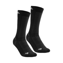 Шкарпетки Craft Wool Warm Mid Sock, 2 пари, Чорний, 37-39, Зима