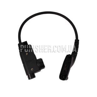 Кнопка PTT Silynx Standard U94 под радиостанцию Motorola DP4400, Черный, Motorola DP4400 (DP4600/DP4800)