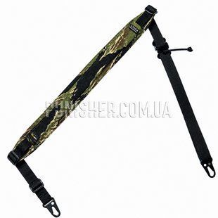 A.T.A.K.A. WS-12 FC-2НК Multi-Purpose Weapon Sling with NIR Treatment, Tiger Stripe Camo, Rifle sling, 1-Point, 2-Point