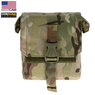 Подсумок Punisher Ammo для сброса магазинов, Multicam, Molle, AR15/М4, M16, M249, Быстрый сброс, Cordura