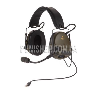 3M Peltor ComTac XP Headset, Olive, Headband, 25, Comtac XP, 2xAAA, Single