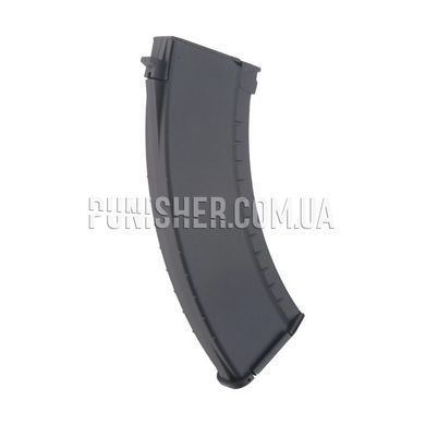 Бункерний магазин Cyma HI-Cap 500 куль під АК, Чорний, Бункерний, AK, Пластик