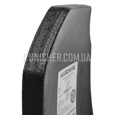 Комплект полегшених плит Hardwire Multi-Curve SAPI NIJ 3 Large, Чорний, Бронепластини, Large, Dyneema(Дайнема), NIJ III