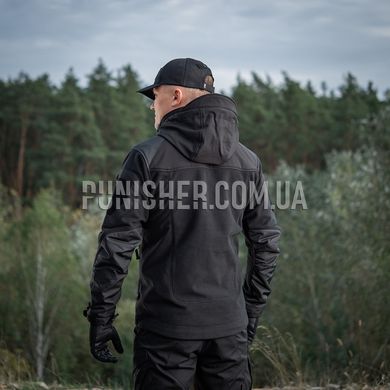 Куртка M-Tac Norman Windblock Fleece Black, Черный, Medium