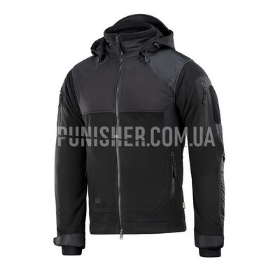 Куртка M-Tac Norman Windblock Fleece Black, Чорний, Medium