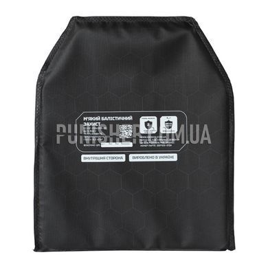 Bronyx Medium 2 class Soft Ballistic Package 250x300mm, Black, Soft bags, 2, Medium, Ultra high molecular weight polyethylene