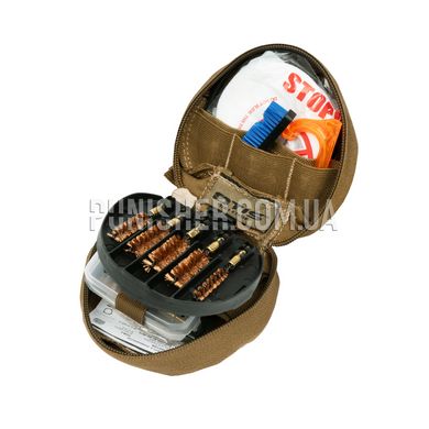 Набор для чистки оружия Otis Deluxe Military Cleaning System, 5.56mm, 7.62mm, 9mm, .40caliber, .45caliber, .50caliber, and 12 Gauge, Coyote Brown, 9mm, 7.62mm, .50, .40, .45, 5.56, 12ga, Наборы для чистки