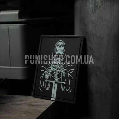 PIFI Reaper with Sword Patch, Black, PVC, No