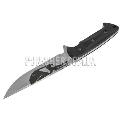 Ingul Skull Knife, Black, Knife, Fixed blade, Smooth