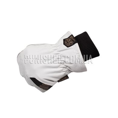 Перчатки зимние Mechanix Coldwork Insulated Leather Driver, Белый, Medium