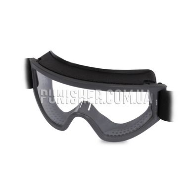 ESS Striker Response Goggles with Clear Lens, Dark Grey, Transparent, Mask