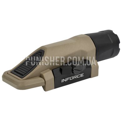 Збройовий ліхтар InForce WML GEN3 White 450 lumens, Tan, Ліхтар, Білий, 450