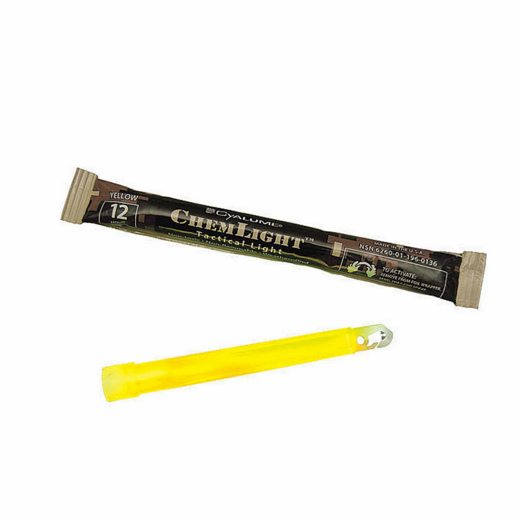 Хімічне джерело світла Cyalume Military Chemical Light Sticks 12 годин Cyalume Technologies - купити в Україні