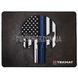Коврик Tekmat Punisher Blue Line Police Ultra Premium 38 x 50 см для чистки оружия 2000000117379 фото 1