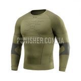 M-Tac Compression Thermal Shirt Ranger Green/Dark Grey, Olive Drab, Small