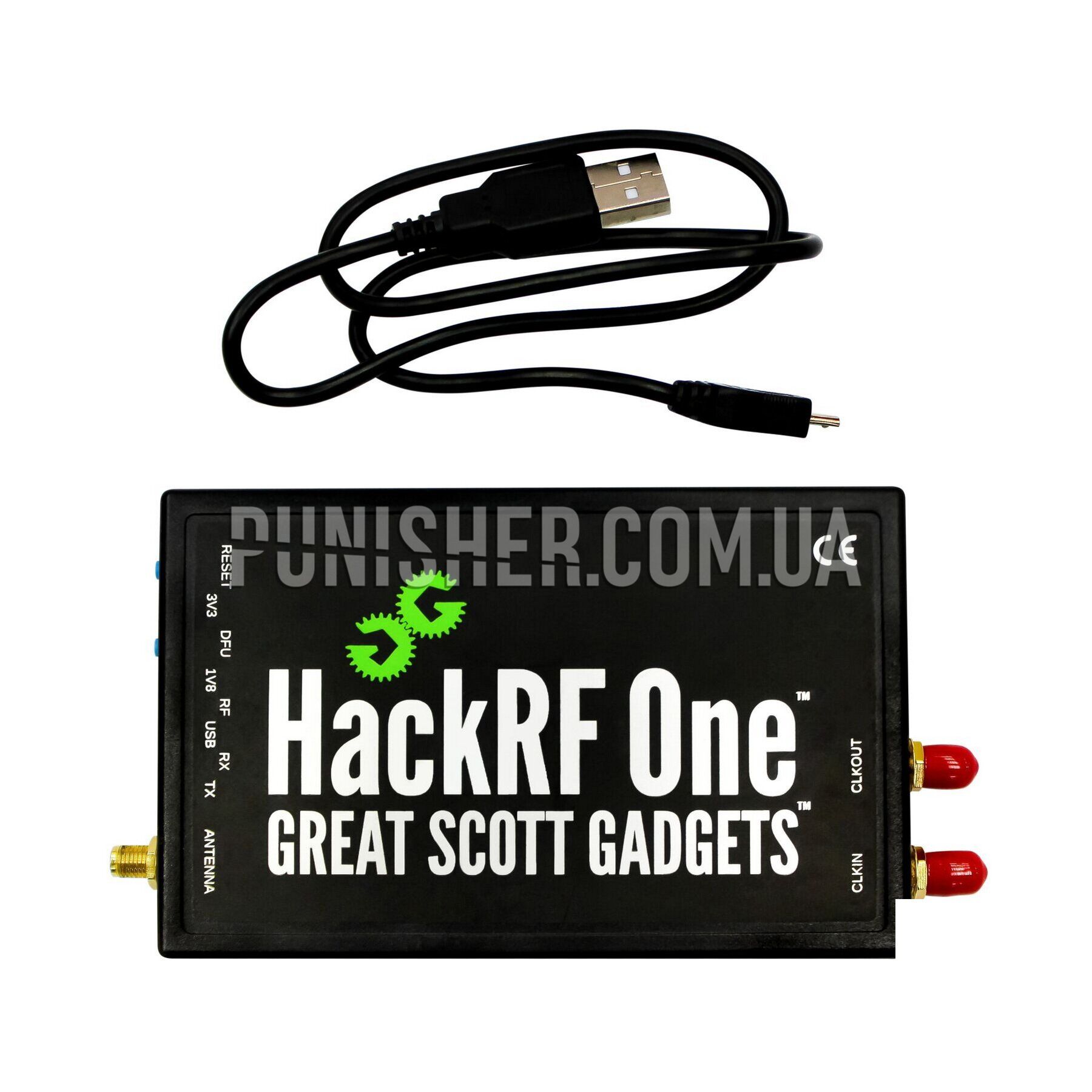 Как подключить hackrf one к компьютеру