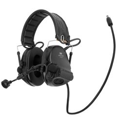 Peltor ComTac VI Active Headset, Black, Headband, 20, Comtac VI, 2xAAA