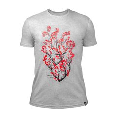 Dubhumans "Ukraine In My Heart" T-shirt, Grey, Small