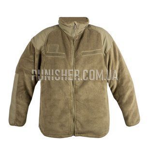 ECWCS GEN III Level 3 Fleece Jacket Tan Original US Tan (Grade 1), Tan, Small Regular