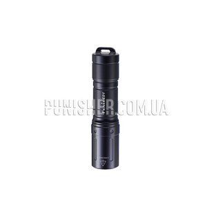 Фонарь ручной Fenix E01 V2.0, Черный, Ручный, Батарейка, Белый