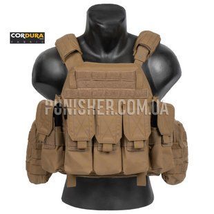 Плитоноска WAS Warrior DCS M4, Coyote Tan, Large, Плитоноска