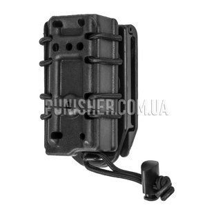Emerson G-code Style 9mm Pistol Magazine Pouch, Black, 1, Clips, Glock, Beretta, Fort 12, Fort 14, ПМ, For belt, 9mm, Plastic