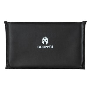 Bronyx SBP125 1 Class 200x125mm Ballistic Package in Cummerbund, Black, Soft bags, 2, Ultra high molecular weight polyethylene