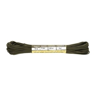 M-Tac Minicord 15m Paracord, Olive Drab