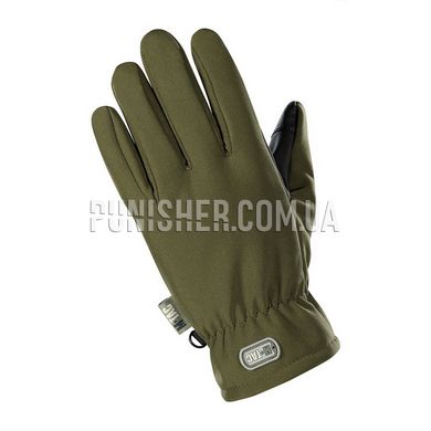 M-Tac Soft Shell Thinsulate Olive Gloves, Olive, Medium