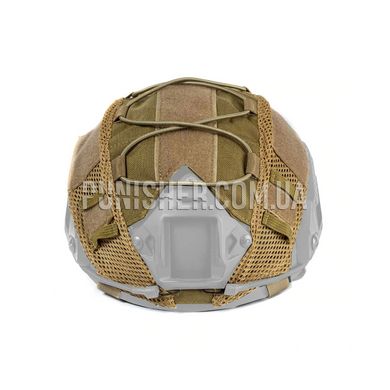 Кавер на шолом OneTigris Tactical Helmet Cover for Ops-Core FAST PJ Helmet, Coyote Brown, Кавер, M/L