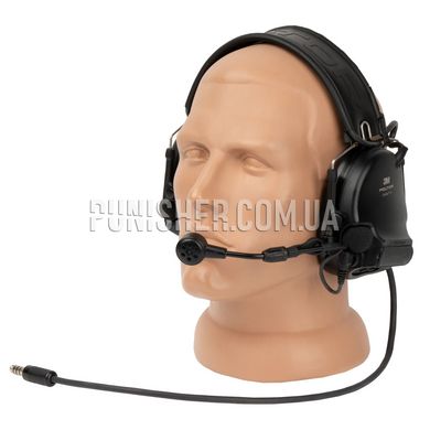 Peltor ComTac VI Active Headset, Black, Headband, 20, Comtac VI, 2xAAA