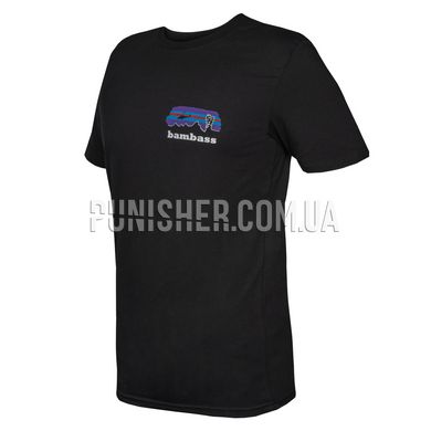 BS Bambass T-shirt, Black, Small