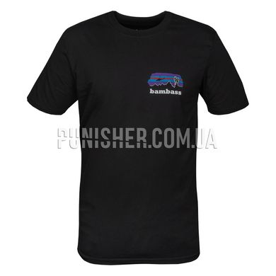 BS Bambass T-shirt, Black, Small
