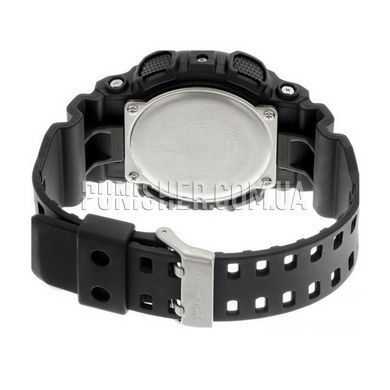 Часы Casio G-Shock GA-100-1A1ER, Черный, Будильник, Дата, День недели, Месяц, Мировое время, Подсветка, Секундомер, Таймер, Тактические часы