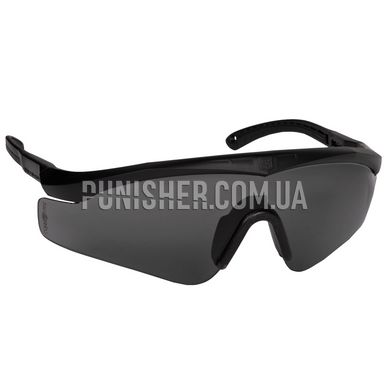 Комплект балістичних окулярів Revision Sawfly Max-Wrap Eyewear Deluxe Yellow Kit, Чорний, Прозорий, Димчастий, Жовтий, Окуляри, Regular