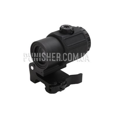 Магніфер Big Dragon G43 3x Magnifier Scope Sight із швидкознімним кріпленням, Чорний