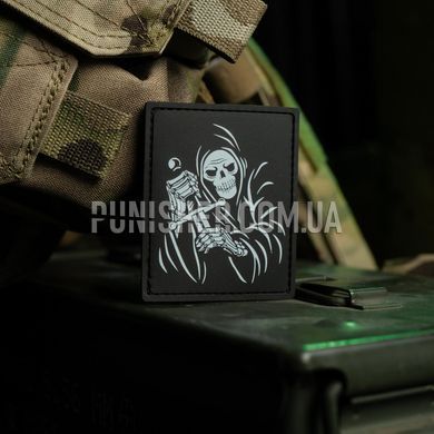 PIFI Reaper Patch, Black, PVC, No