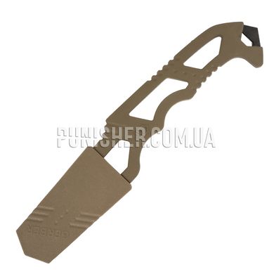 Нож-стропорез Gerber Crisis Hook Knife, Coyote Brown, Стропорез