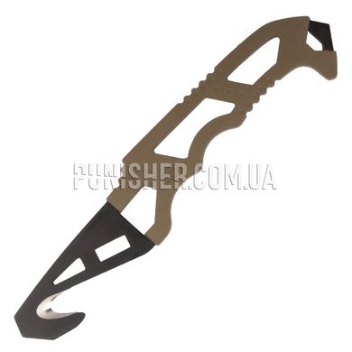 Нож-стропорез Gerber Crisis Hook Knife, Coyote Brown, Стропорез