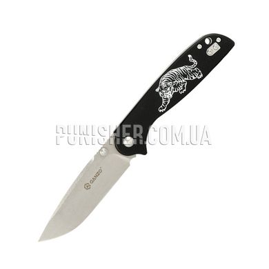 Ganzo G6803 Folding Knife Tiger 2022 (limited edition), Black, Knife, Folding, Smooth